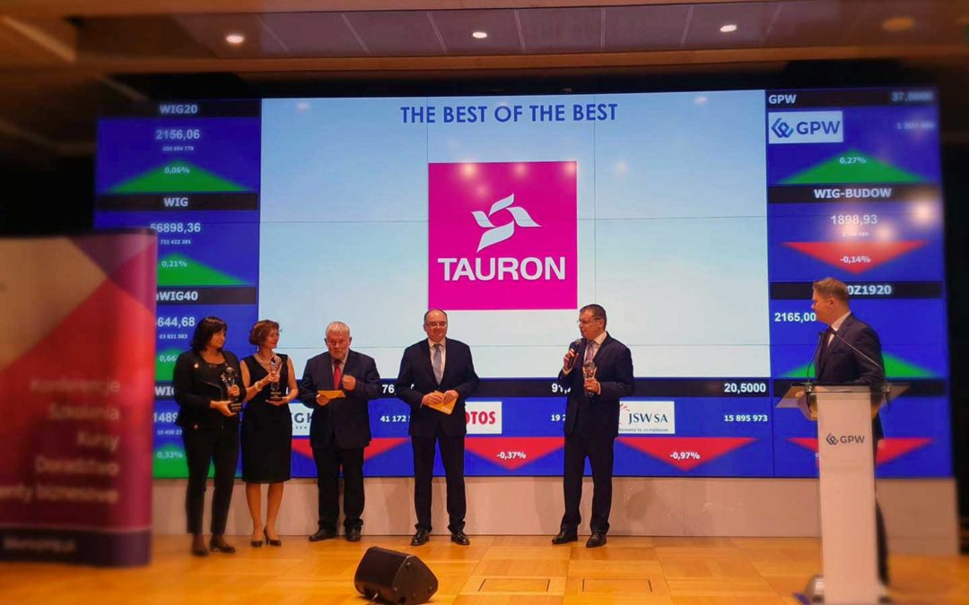 TAURON z nagrodą ?The Best Annual Report?