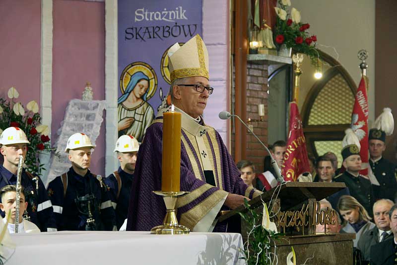Życzenia Metropolity Katowickiego z okazji uroczystości św. Barbary