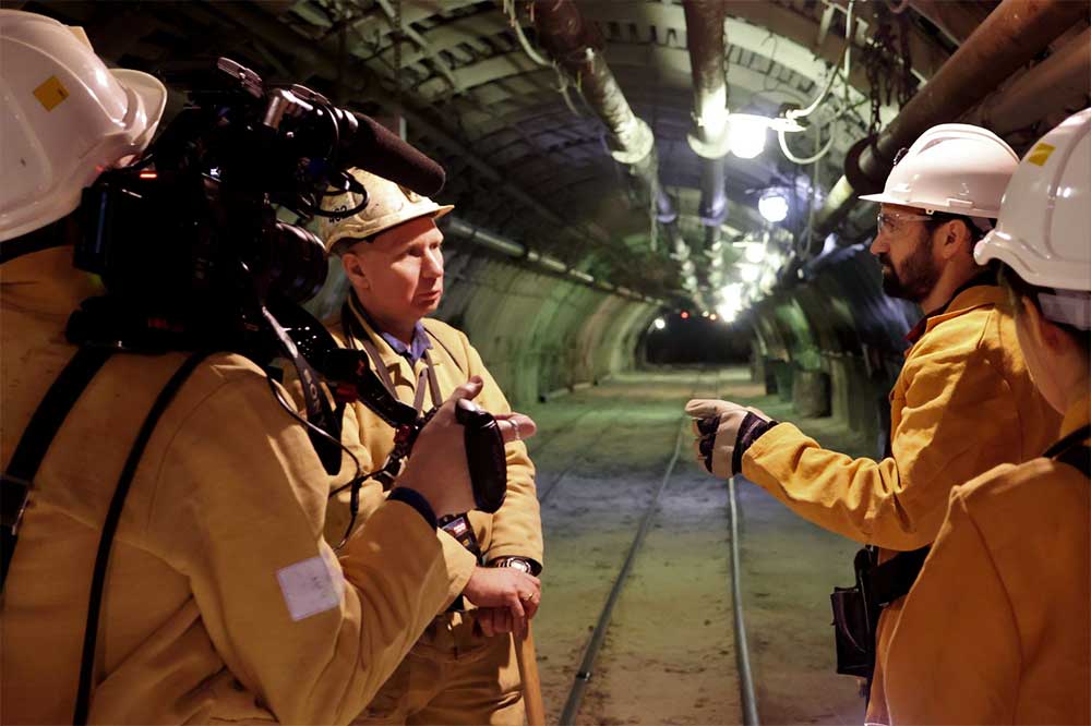 W kopalni Jankowice powstała część reportażu do brytyjskiego „The Guardian” o polskich górnictwie
