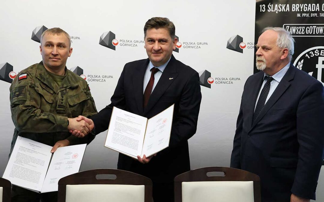 Współpraca PGG S.A. i 13 Śląskiej Brygady Obrony Terytorialnej