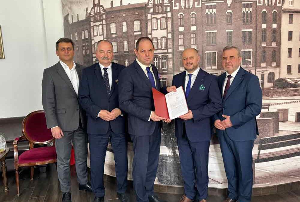 Spotkanie zarządu PGG z władzami Rudy Śląskiej