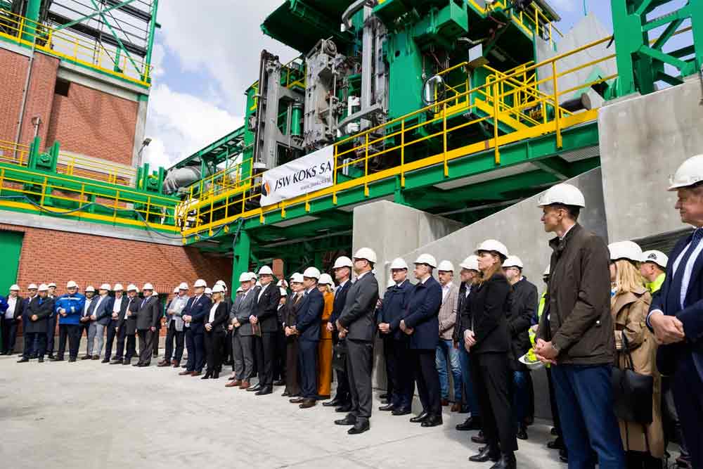 Koksownia Przyjaźń uruchamia najnowocześniejszą baterię koksowniczą