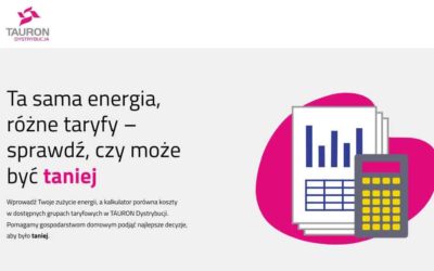 TAURON Dystrybucja radzi, jak wybrać najlepszą taryfę energetyczną